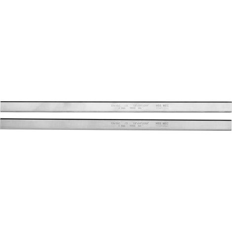 Metabo - 2 cuchillos de cepillar HSS 334 x 16 x 2 mm para DH 330