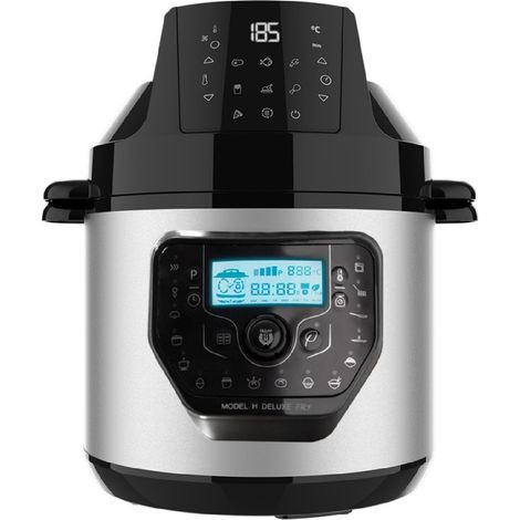 Cecotec Olla GM H Deluxe Fry robot de cocina negro 6L (1/5)