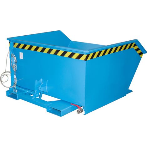 Bauer Südlohn Récipient à copeaux SGU 75, peint, bleu clair