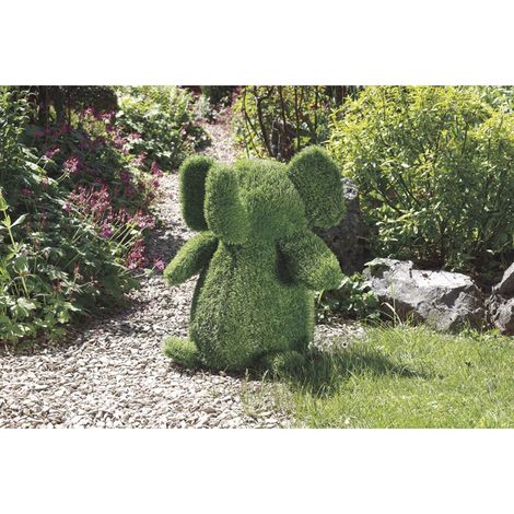 Estatua de elefante de césped artificial para jardín - riego por goteo - depósito de 26 litros NORTENE (1/2)