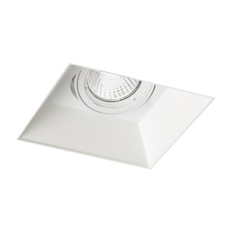 Faretto IPSO SQ frameless bianco 230V GU10 50W