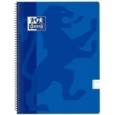 BLOCK OXF.SCH.PP Fº 80h PT.3,5 AZUL MARI - Pack de 5 unidades