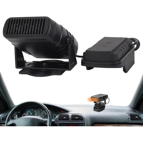 Dégivreur de voiture réglable à 90 degrés – Chauffage portable de 400 g, désembueur compact, unité de chauffage rapide pour véhicule, camion, conduite en hiver Chauffage de pare-brise de voiture (1/5)