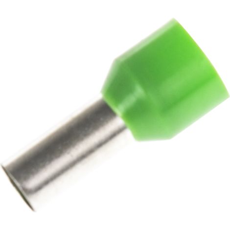 Embout à sertir 16mm², Vert, longueur 12mm