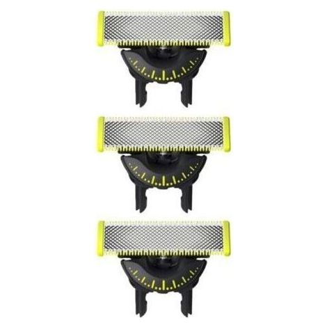 OneBlade 360 lames, pour tous les modèles OneBlade et OneBlade Pro, 3 pièces (modèle QP430/60),Rasoir QP2520 - Tête de rasage à petite lame en T - QP2523 - QP2630 - Série 6510 - Accessoire de rechange