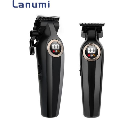 Tondeuse à Cheveux et Tondeuse de Finition Professionnelles Sans Fil pour Maison et Salon (1/5)