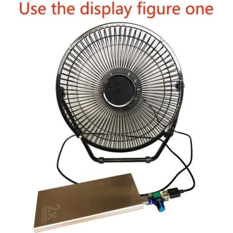 Contrôleur De Vitesse De Ventilateur - USB DC 4-12V - Sortie 2,5-8,0V - Réduction Du Bruit - 1 Pièce (1/4)