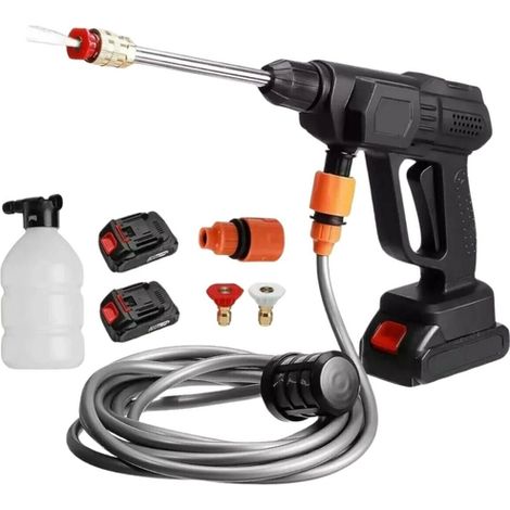 Idropulitrice a batteria Professionale 42V portatile 2 batterie 8000mAh tubo 5MT