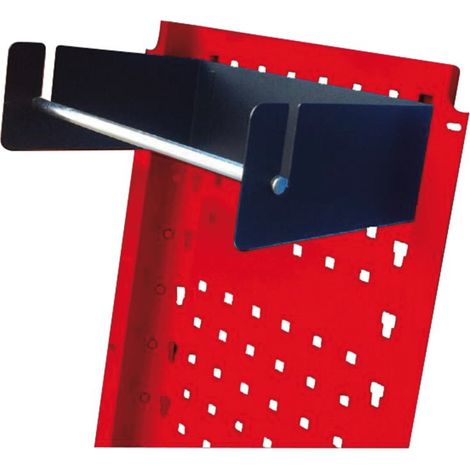 Porte-rouleau - Ø max 160 mm – fixation servante – finition noire satinée – MOB