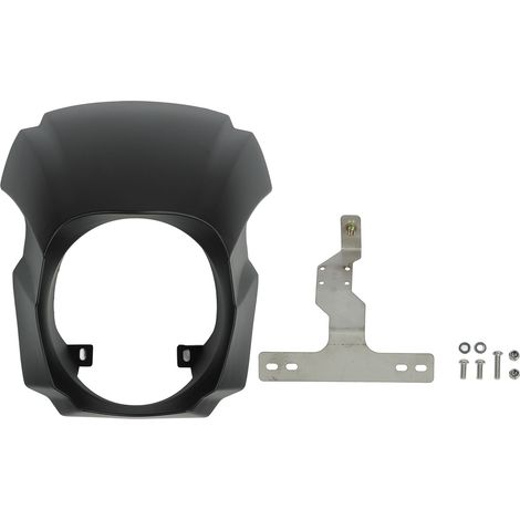 Cache moto lisse bord phare écran remplacement pour Breakout FXBR FXBRS 2018-2021 noir mat (1/5)