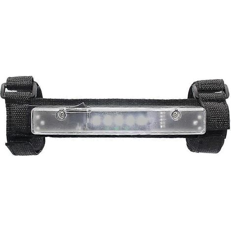Éclairage intérieur pour quad/UTV, lampe LED universelle à fixation sur arceau de sécurité pour toit de voiture RZR, transparente (1/5)