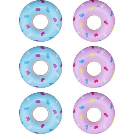 Aufblasbarer Getränkehalter – Aufblasbarer Ring für Flasche und Becher – Für Strand, Pool, Garten – 6er-Set (1/5)