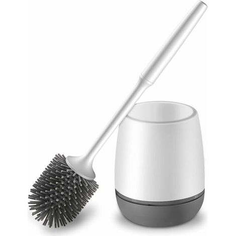 Brosse WC silicone séchage rapide pour salle de bain (1/5)