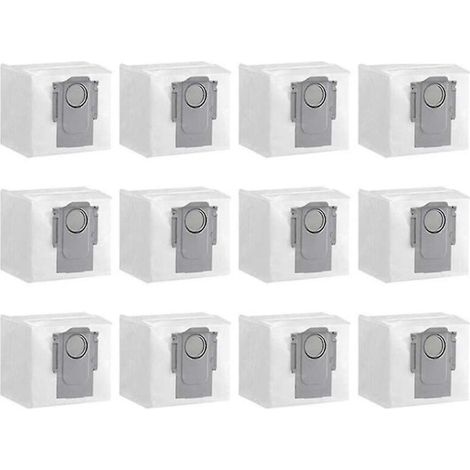 Confezione da 12 sacchetti per la polvere per robot aspirapolvere S8 S8+ S8 Pro S7 Maxv Ultra Max T8 G10s G20, ricambi (1/5)