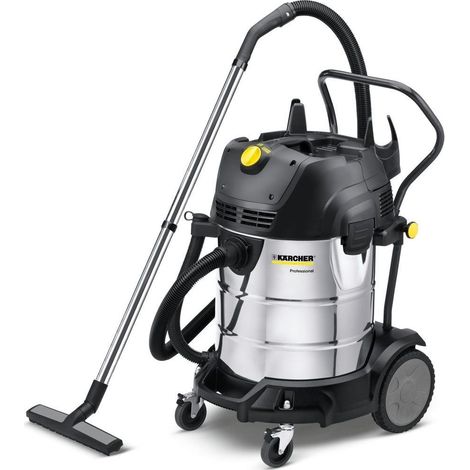 Kärcher NT 75/2 Tact² Me Noir, Gris, Acier inoxydable 75 L 2760 W (1/2)