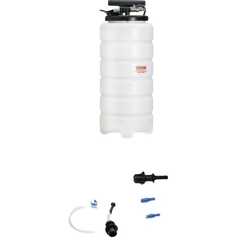 Extracteur de fluide, opération pneumatique, tubes d'extension polyvalents, 15L (1/2)