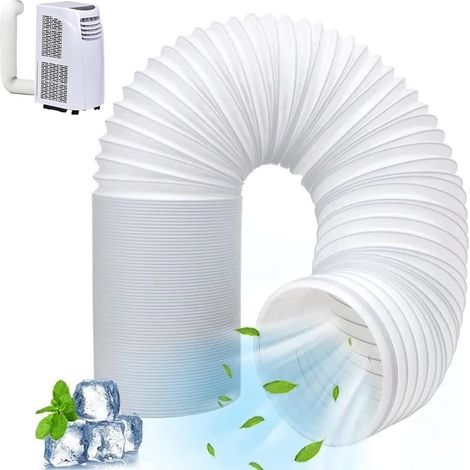 Air conditioning hose - Outer diameter 150 mm - Length 1.5 meters - Exhaust hose for portable air conditioner - Air exhaust hose (1/5)