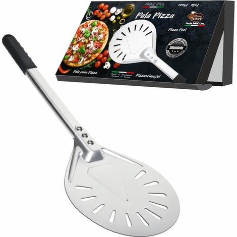 Pelle à pizza en aluminium Ø20 cm – légère, résistante aux rayures, pour un usage domestique (1/5)