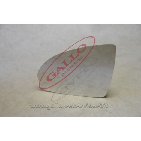Vetro specchietto esterno lato sx compatibile con smart fortwo dal 2008 al 2014