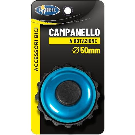 CAMPANELLO X BICI IN LEGA Ø50MM COLORI ASSORTITI