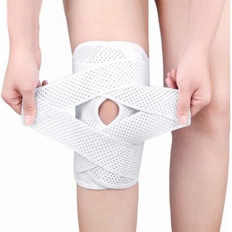 Knee Brace Knee Brace with Lateral Stabilizers, Adjustable Knee Brace for Household Knee Pain, ACL MCL Ligaments, Arthritis, Recovery, Support for Men and Women (L)-RAPANDA (1/4)