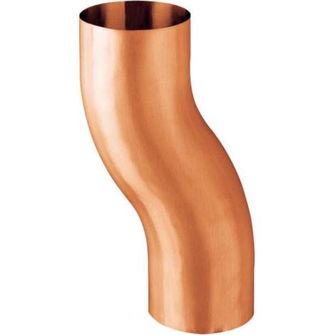 GRÖMO Kupfer Sockelknie CU ø87, 60287 (1/2)