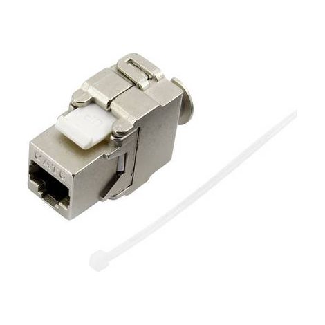 RJ45 femelle CAT 6 TRU COMPONENTS 93038C366 RJ45 femelle, droit métal 1 pc(s) S935471 (1/3)