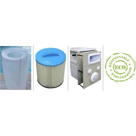 Préfiltre lavable pour cartouche Filtrinov GS14 MX18 MX25 – Protection contre l'encrassement – Filtration eau efficace – Easyfilter