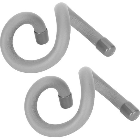 Lot de 2 bracelets lestés de fitness et de yoga, accessoire de sport, anneau de poids pour poignet, gris (1/5)