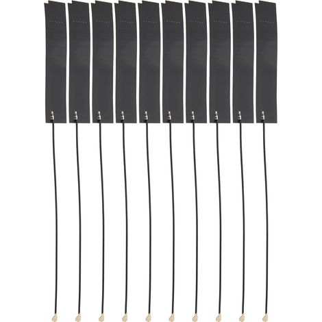 10 antennes FPC souples intégrées NZ-470/510-FPC-001, bande complète 470-510 MHz, 8 dBi, pour alarme de sécurité de drones (1/5)