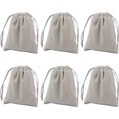 Lot de 6 pochettes à bijoux (1/3)