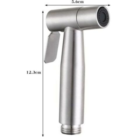 2 pièces Pulvérisateur de bidet,Douchette wc,kit de pulvérisateur de bidet en acier inoxydable,Pulvérisateurs d'hygiène personnelle (1/5)