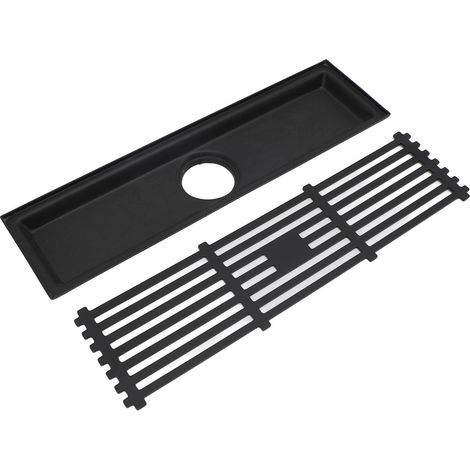 Soavoa Bonde De Douche Linéaire 30cm En Acier Inoxydable 304 Anti Odeur Pour Salle De Bain Design Invisible Et Grande Capacité (1/4)