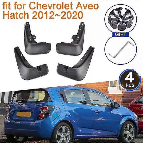 Garde-boue de haute qualité pour Chevrolet Aveo Hatch T300 Sonic 2012-2020, accessoires Holden Barina 2014-2018, bavettes, garde-boue, ailes (1/5)