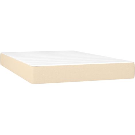 Maison Exclusive - Materasso a Molle Insacchettate Rigidità Media Crema 120x200x20 cm