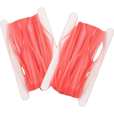 Rideau à Franges en Aluminium, Polyvalent pour Événements, Facile à Accrocher, Rose (1/2)