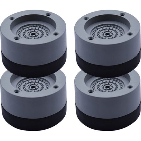 Pieds réglables pour meubles et appareils électroménagers, patins insonorisants, support robuste pour diverses surfaces, facile à nettoyer en dessous (lot de 4, universel) (1/5)