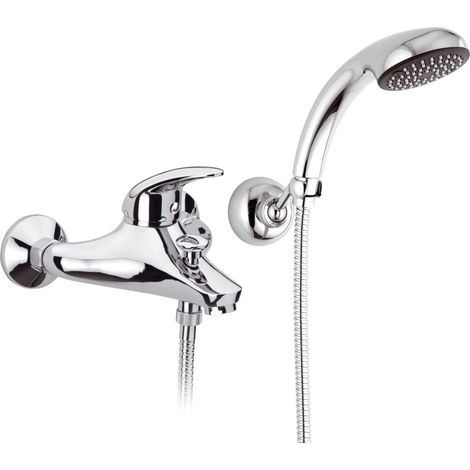 Rubinetto vasca con doccia duplex - serie ten (1/2)