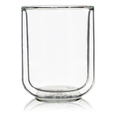 Tasses en verre - Helya - Lot de 2 - 10 cl - Double paroi - Résistant à la chaleur (1/5)