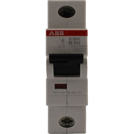 Interruttore automatico 1P B 50A 6kA AC S201-B50 2CDS251001R0505 (1/3)