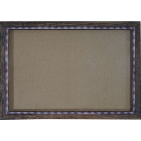 Cadre photo mural pour format photo 30x45 cm aspect vintage rustique en bois de pin marron 040006095