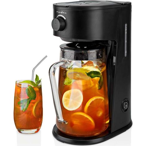 Schwarze eiskaffee- und teemaschine mit 6 tassen (700 w). - Nedis - KAICM200FBK (1/5)