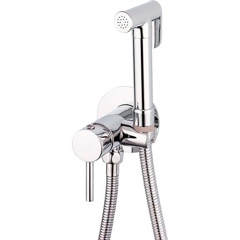 Columna de ducha dorado cepillado 25 cm Palancia Valaz (1/2)