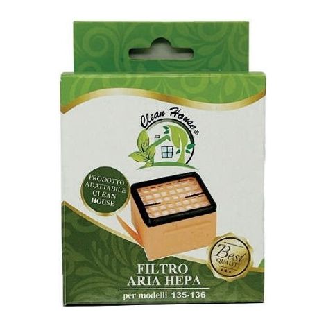 Filtre HEPA pour aspirateur modèles 135-136