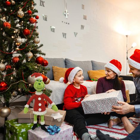 Wunderschönes Plüschtier aus PP-Baumwolle, weich, bequem, tragbar und vielseitig – ein Segen für Kinderzimmer, Wohnzimmer und Autos. (1/5)