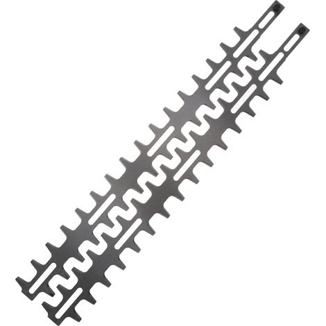 Jardiaffaires – Jeu de lames 50cm pour taille-haie – Compatible Stihl HL, combisysteme, Viking – Coupe nette sans éclat – Remplacement facile des lames d'origine
