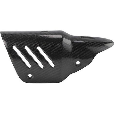 Protection de pot d'échappement en fibre de carbone avec cache-tube thermique pour Yamaha R1 R3 R6 (1/5)