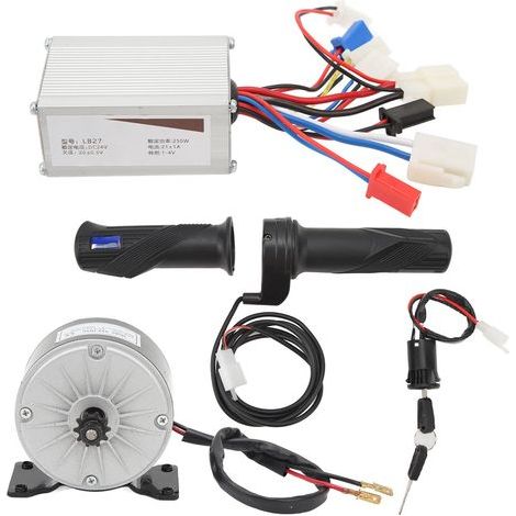 MY1016 24V 250W Steuerungssatz mit Drehgasgriff, elektrischem Zündschalter für Roller und E-Bikes (1/5)