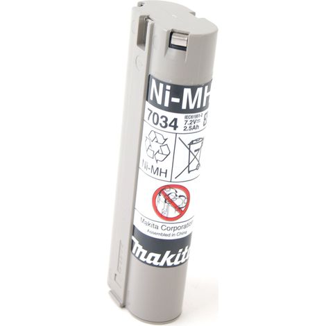 BATTERIA MAKITA 7.2 V NIMH 2.6 AH LUNGA ( 7034 )