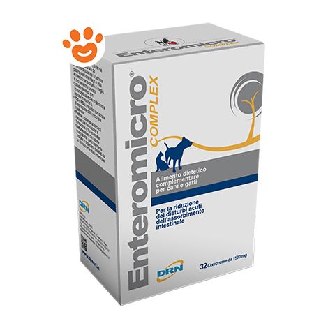 DRN Dog & Cat Enteromicro Complex  - DRN Dog & Cat Enteromicro Complex - Confezione da 32 Compresse